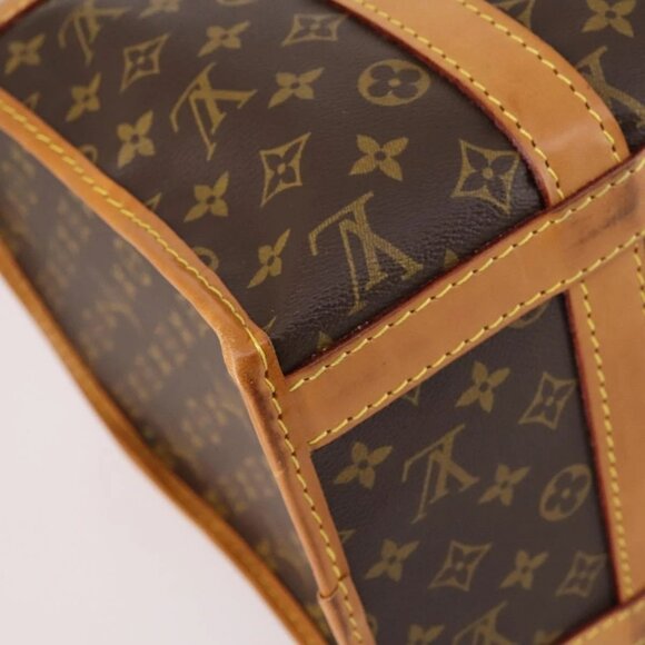 LOUIS VUITTON Monogram Sac Shan 40 Pet Carry Vintage M42024 LV Auth 141779 - Picture 5 of 16